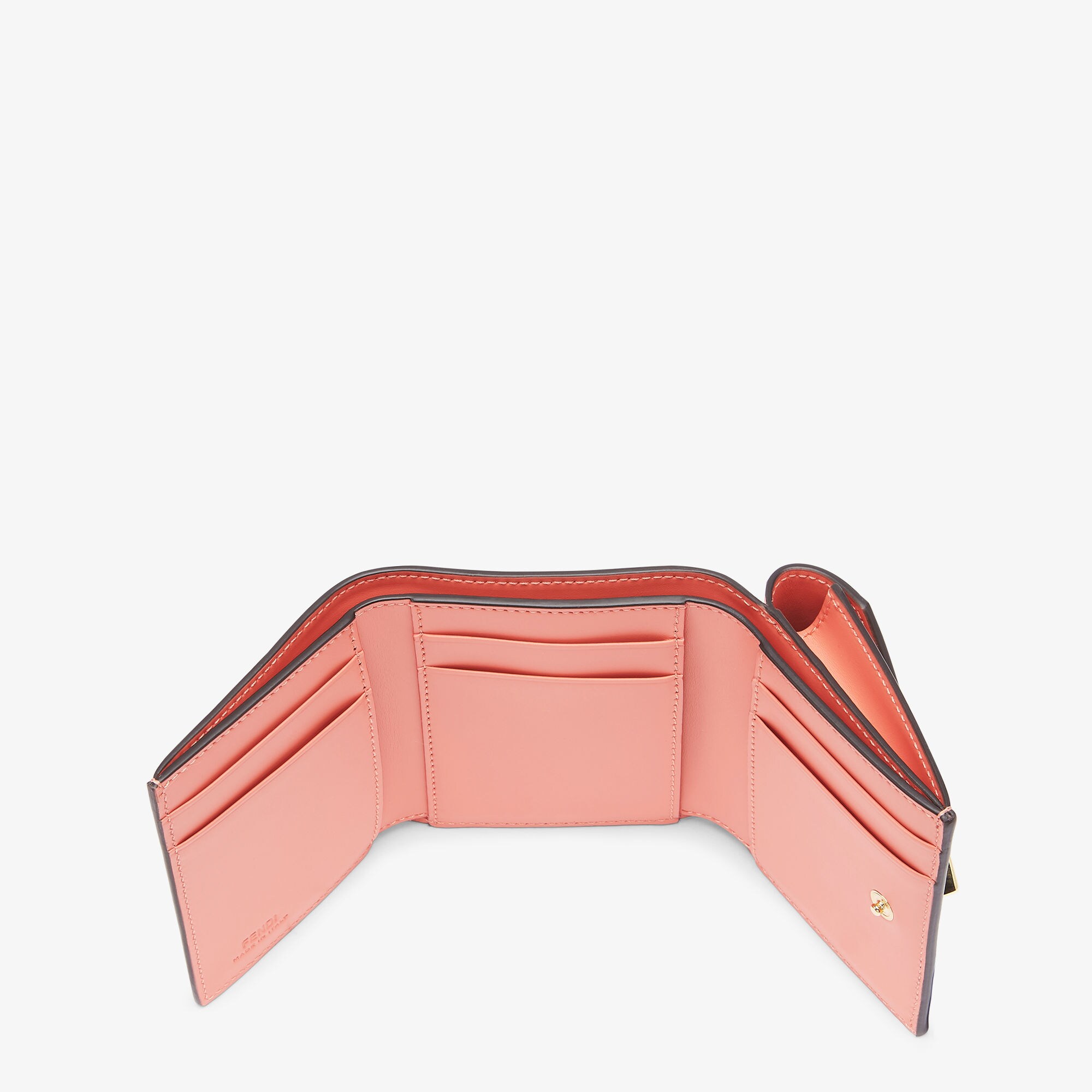 FFダイヤモンド財布 レザー ピンク | Fendi FFダイヤモンド財布 レザー ピンク | Fendi