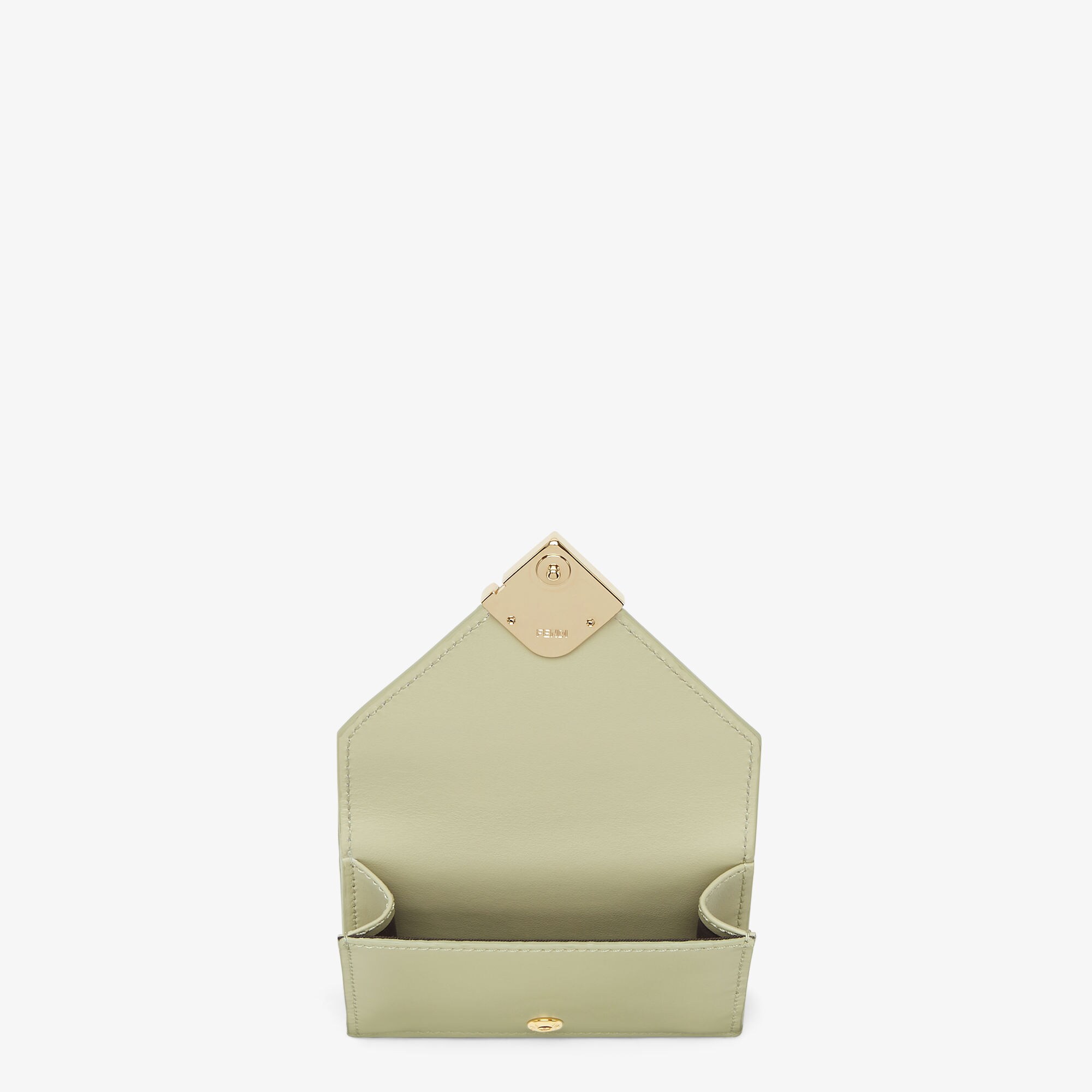 FFダイヤモンド財布 レザー グリーン | Fendi