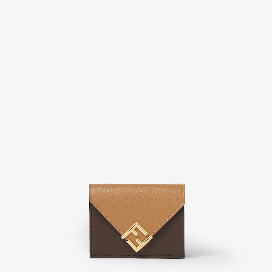 FF Diamonds Wallet Leather Brown - Image 1/4