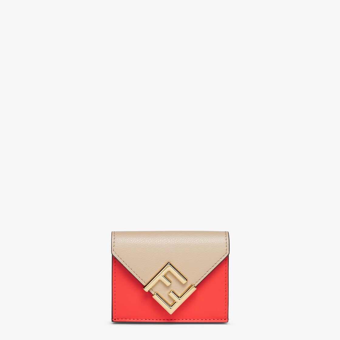 FFダイヤモンド財布 レザー ベージュ | Fendi FFダイヤモンド財布 レザー ベージュ | Fendi