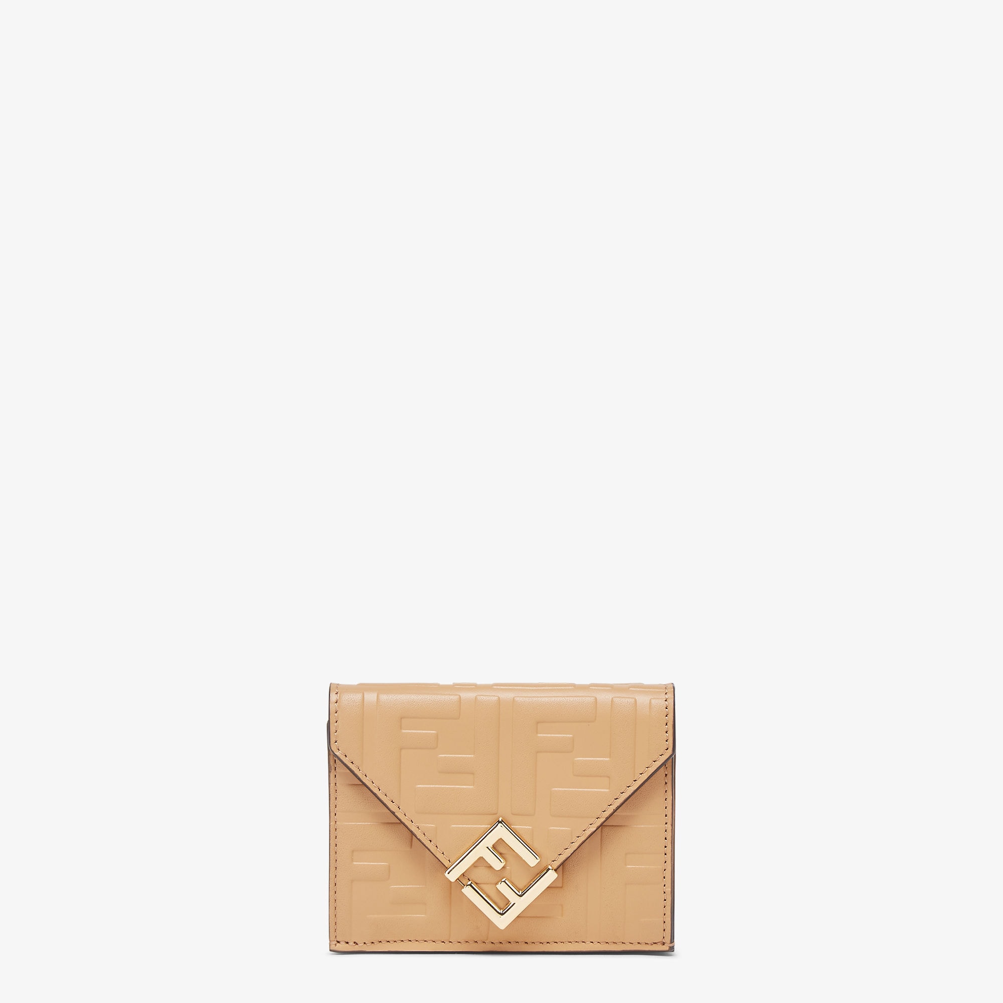 FFダイヤモンド財布 レザー ブラウン | Fendi FFダイヤモンド財布 レザー ブラウン | Fendi