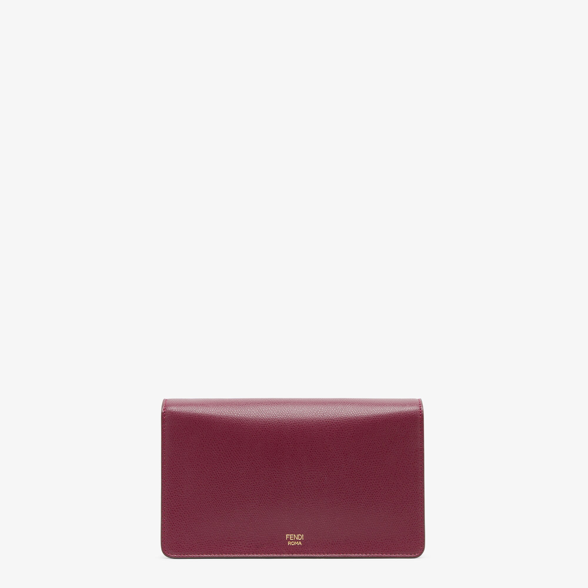 【残り1点】FENDI Wallet On Chain Baguette ハンドバッグ Wallet On Chain Baguette Leather Black | Fendi