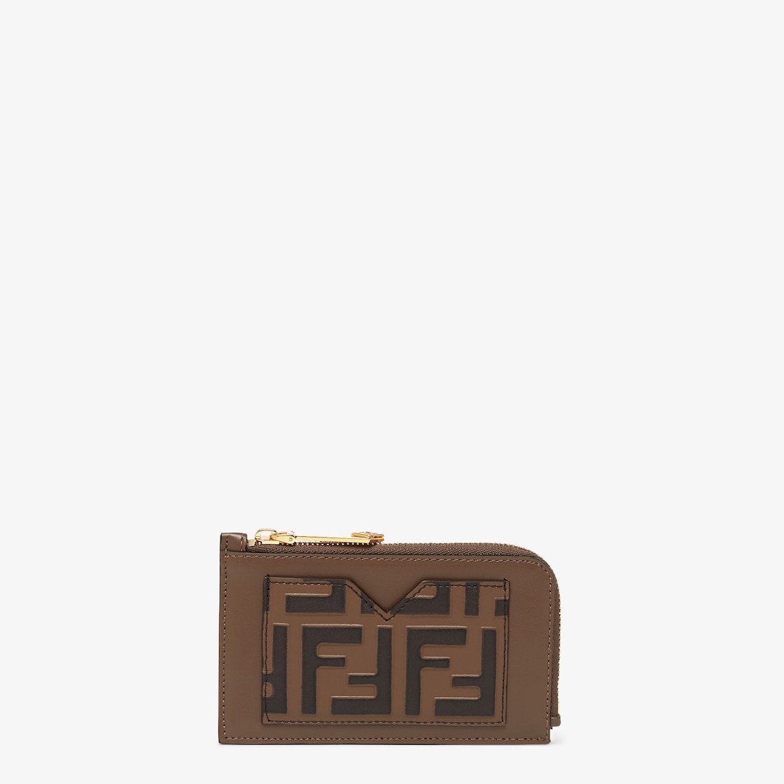 FFダイヤモンド カードケース レザー ブラウン | Fendi FFダイヤモンド カードケース レザー ブラウン | Fendi