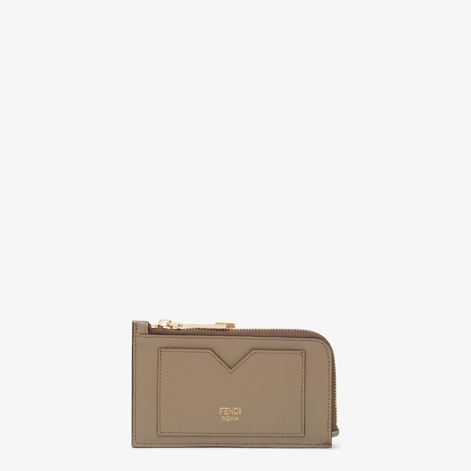 FFダイヤモンド カードケース レザー グレー | Fendi FFダイヤモンド カードケース レザー グレー | Fendi