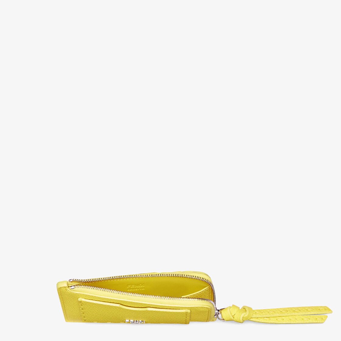 Peekaboo Card Case Cuoio Romano leather Yellow - Image 3/3