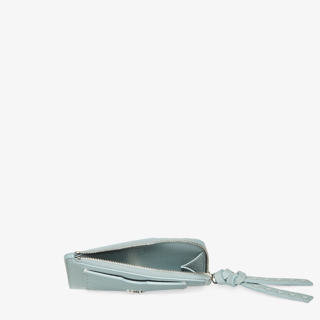 Peekaboo Card Case - Light blue Selleria card holder | Fendi