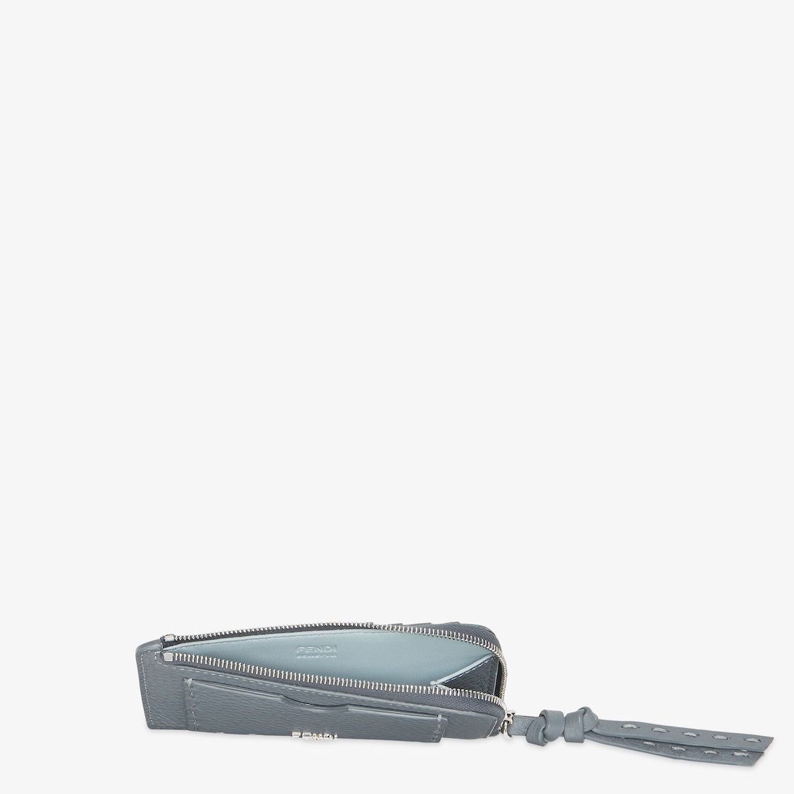 Peekaboo Card Case Cuoio Romano leather Blue - Image 3/3
