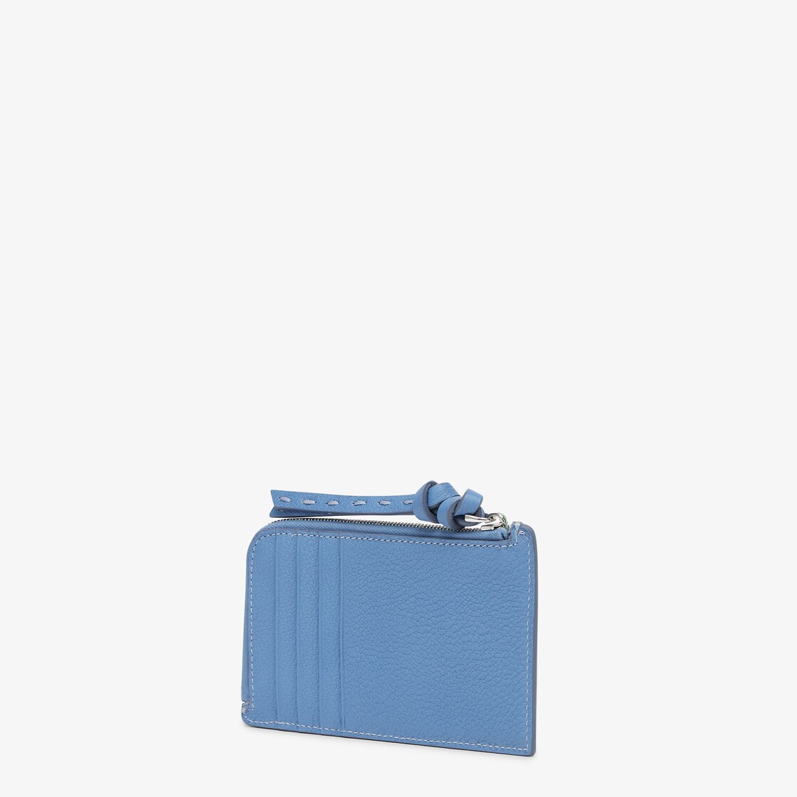 Peekaboo Card Case Cuoio Romano leather Light blue - Image 2/3