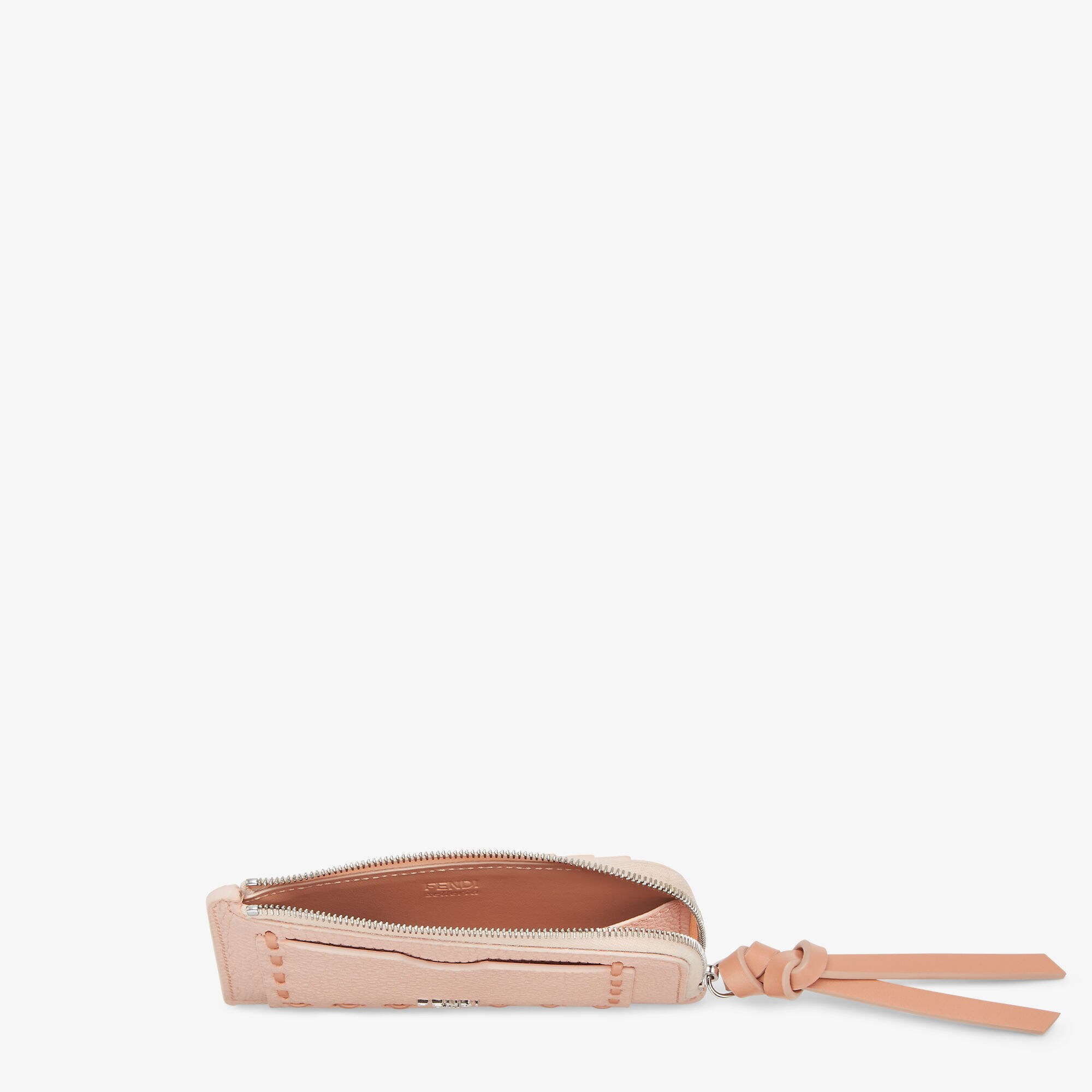 ピーカブー カードケース カーフレザー ピンク | Fendi