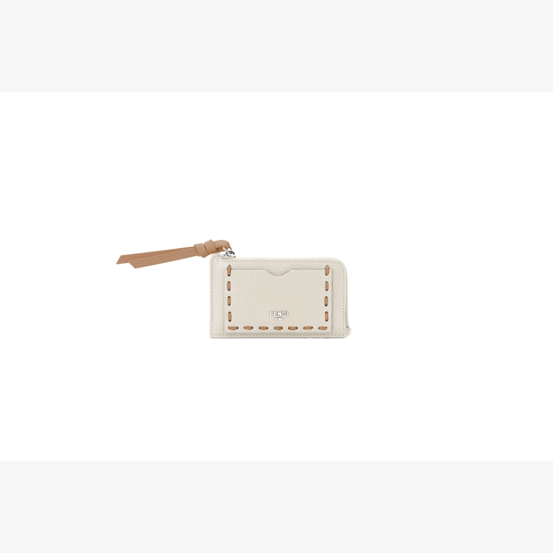 Peekaboo Card Case Cuoio Romano leather White - Image 1/1