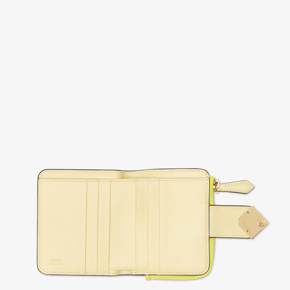 FFダイヤモンド財布 レザー イエロー | Fendi FFダイヤモンド財布 レザー イエロー | Fendi