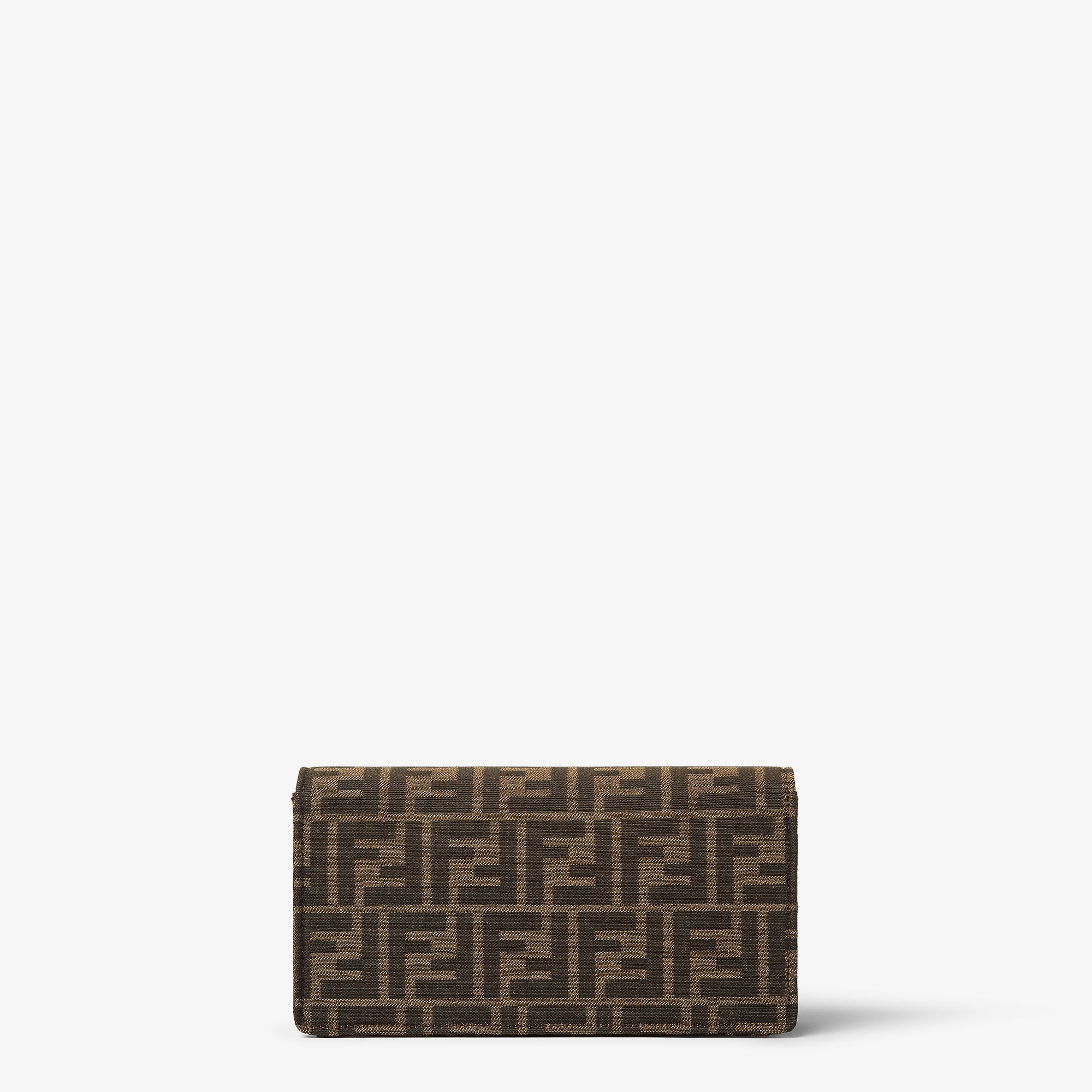 Wallet On Chain Baguette Fabric Brown | Fendi Wallet On Chain Baguette Fabric Brown | Fendi