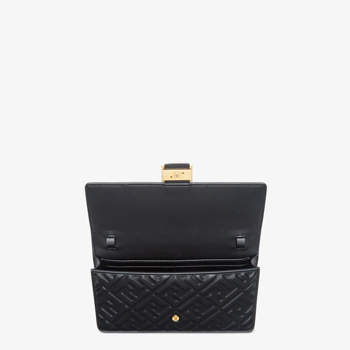 Fendi black wallet on chain sale