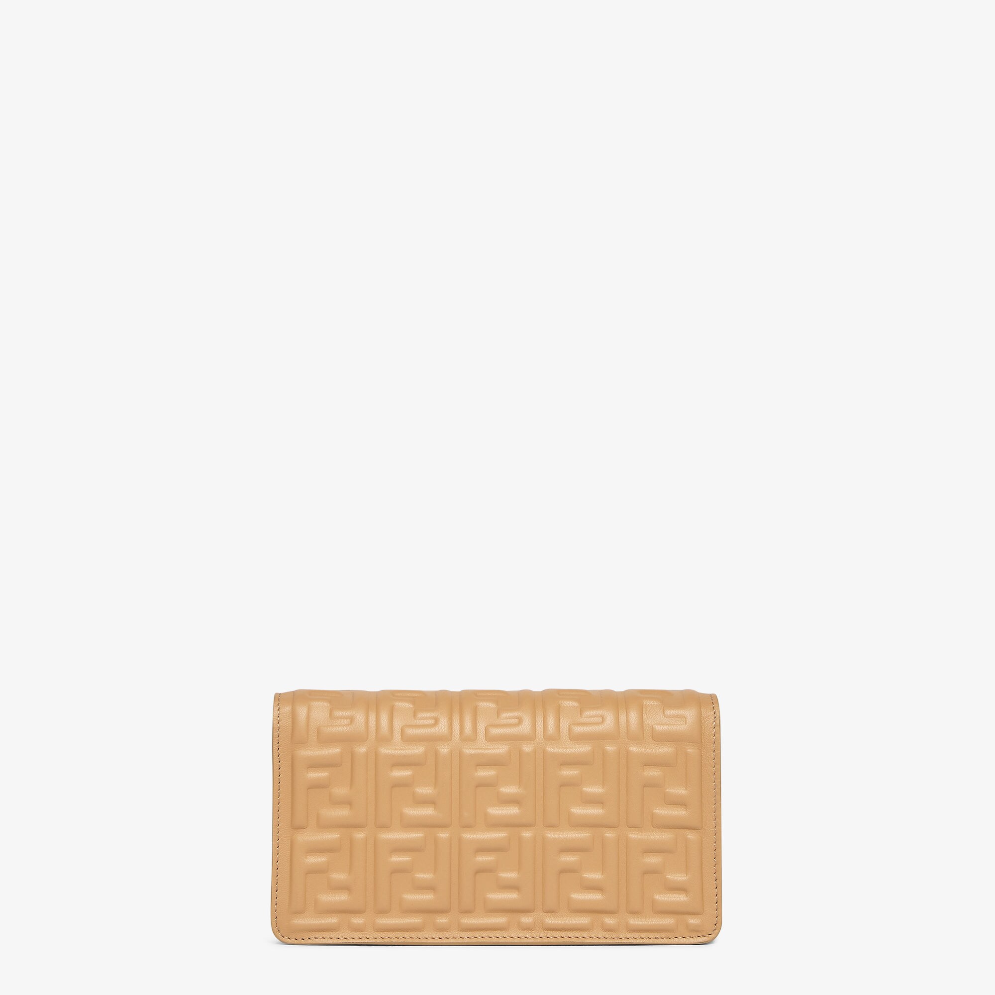 【送料&関税込】Fendi Matisse Chain Wallet FENDI Nappa Matisse FF Embossed Continental Wallet On Chain