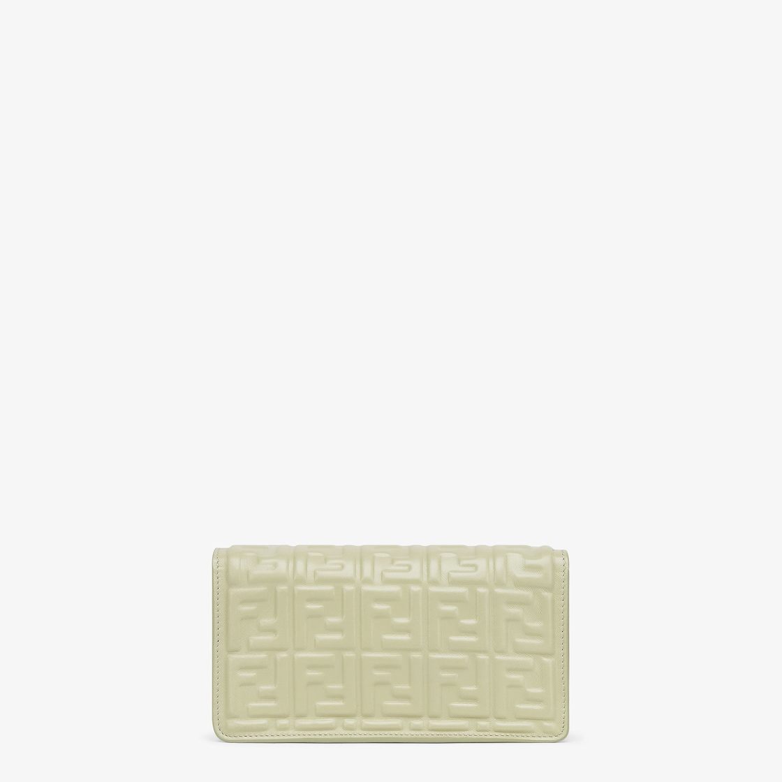 Wallet On Chain Baguette Leather Green - Image 3/5