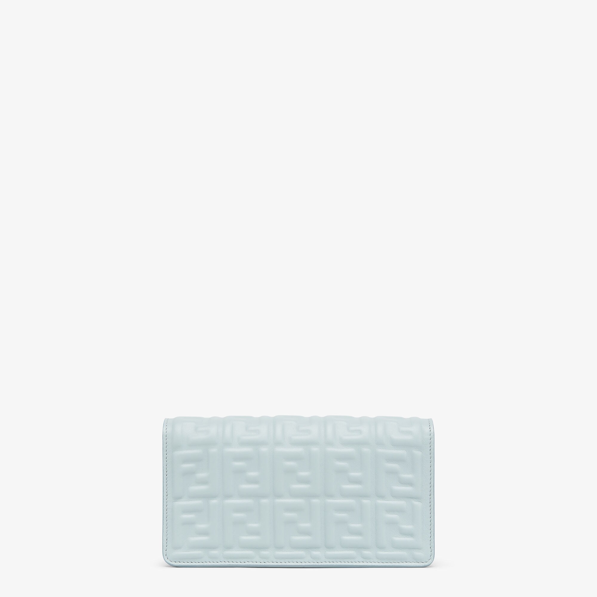【Fendi】「バゲット」フラットカードホルダー バゲット カードケース レザー ブラック | Fendi