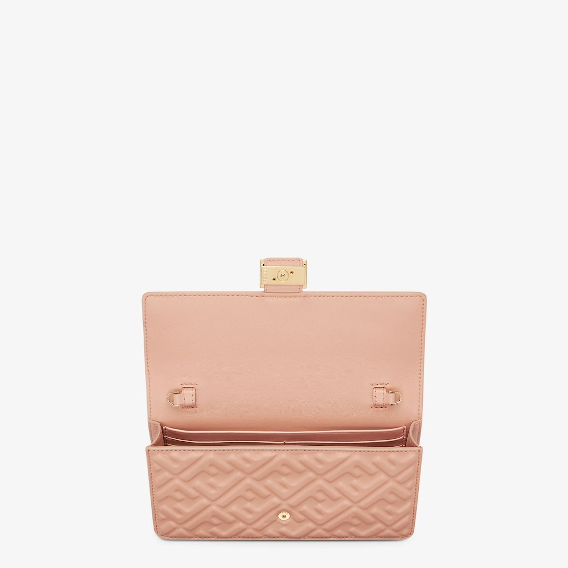Wallet On Chain Baguette Leather Pink | Fendi Wallet On Chain Baguette Leather Pink | Fendi