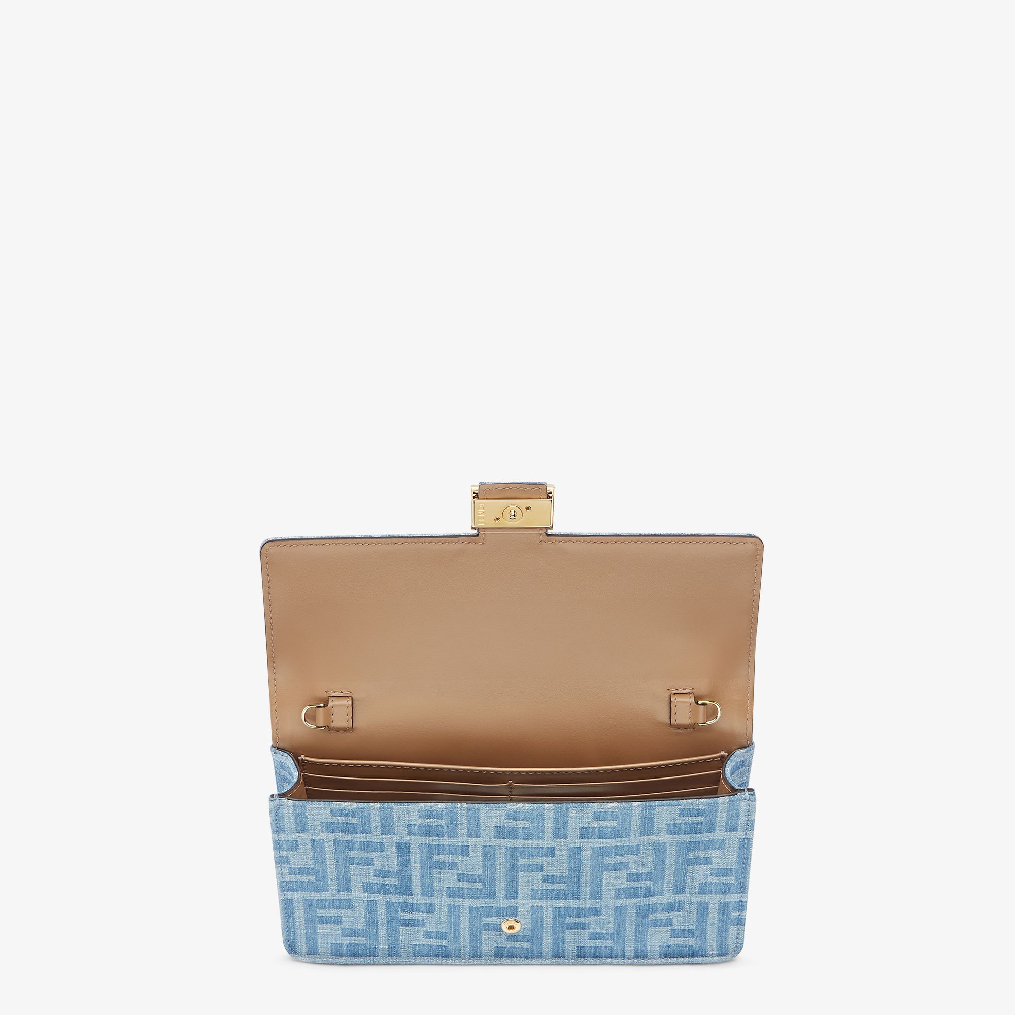 バゲット財布ショルダー デニム ライトブルー | Fendi バゲット財布ショルダー デニム ライトブルー | Fendi