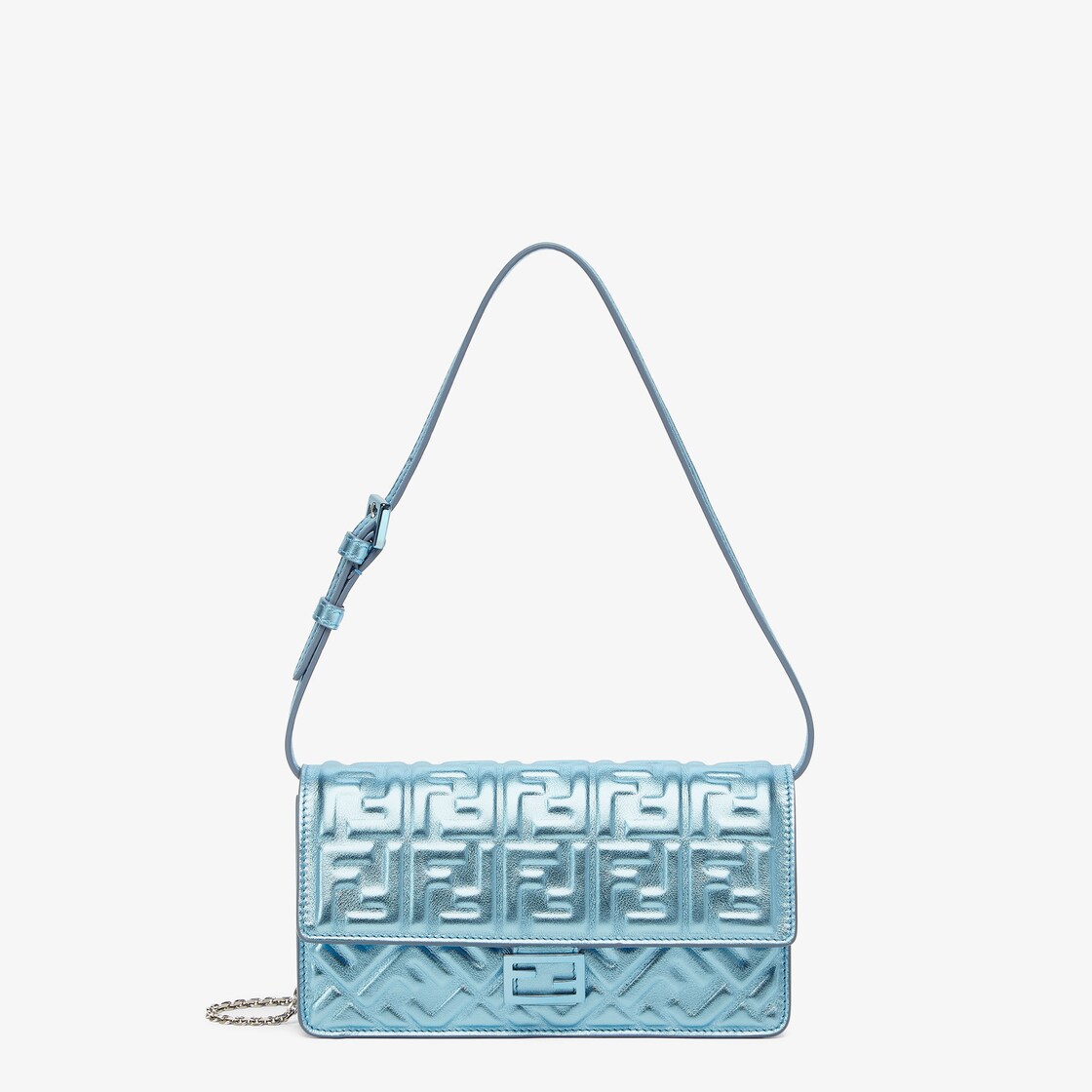 Fendi metallic bag sale