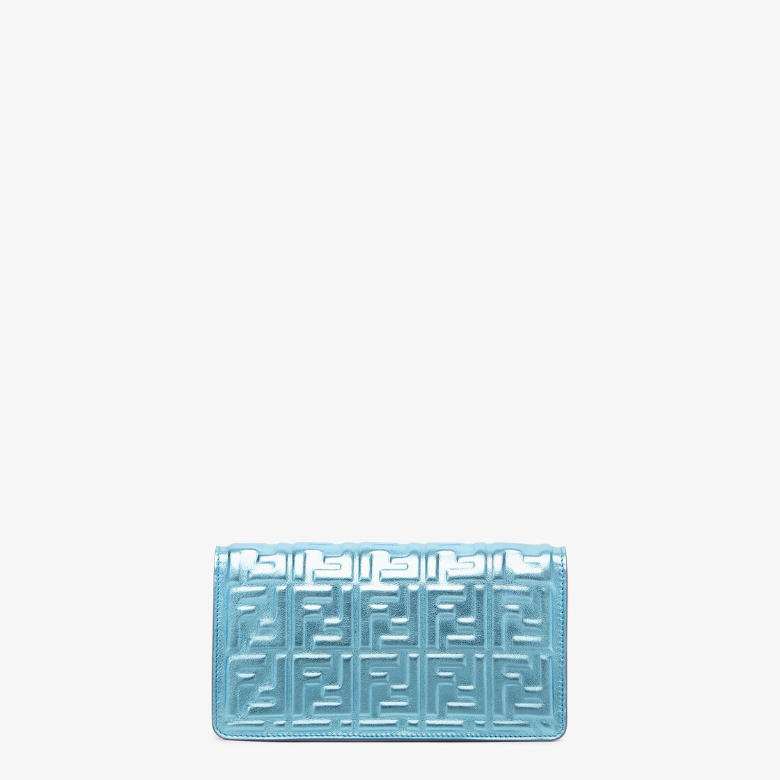 財布・小物その他 FENDI 'Baguette' wallet on chain Light Blue Wallet On Chain Baguette Leather Light blue | Fendi