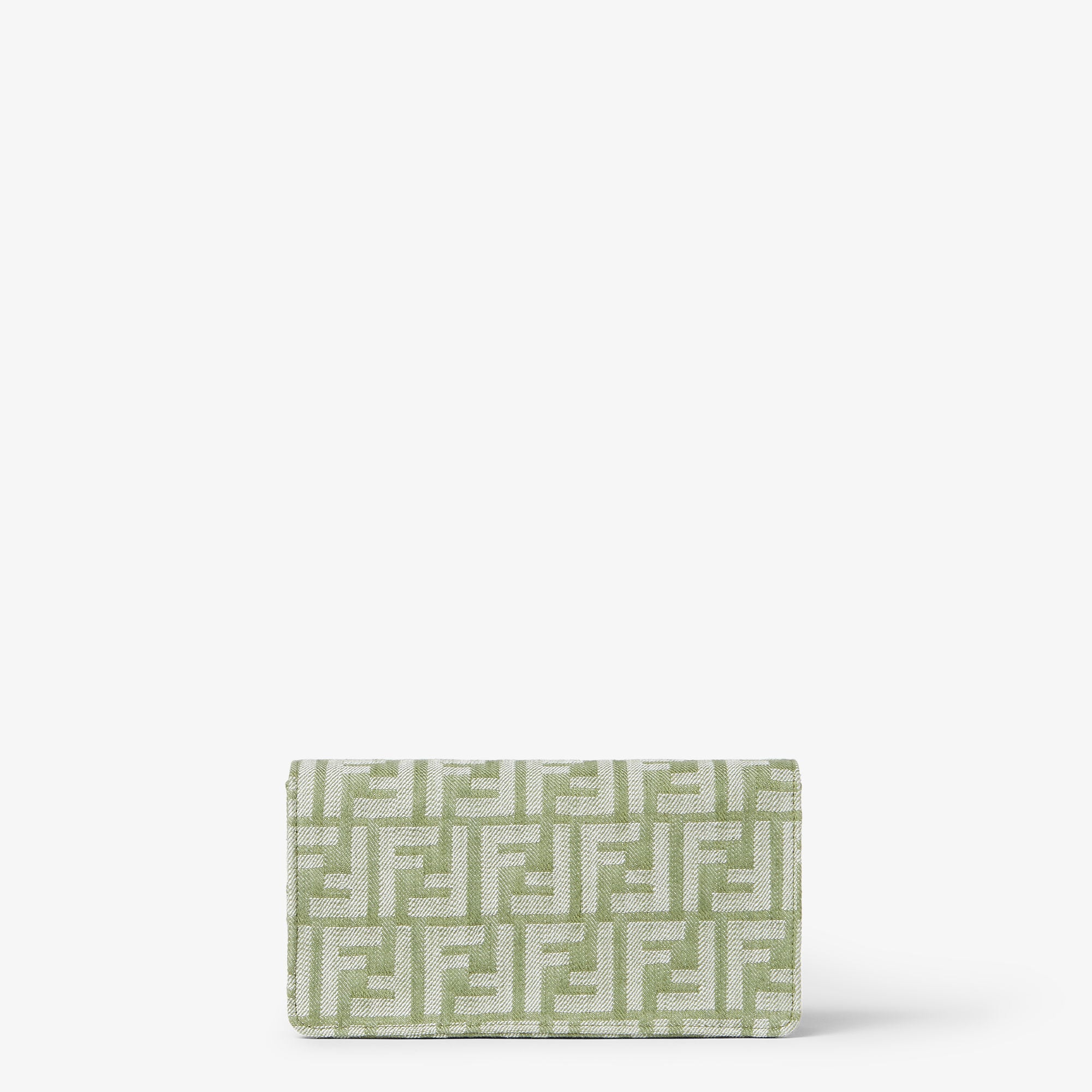 Wallet On Chain Baguette - Green | FENDI US