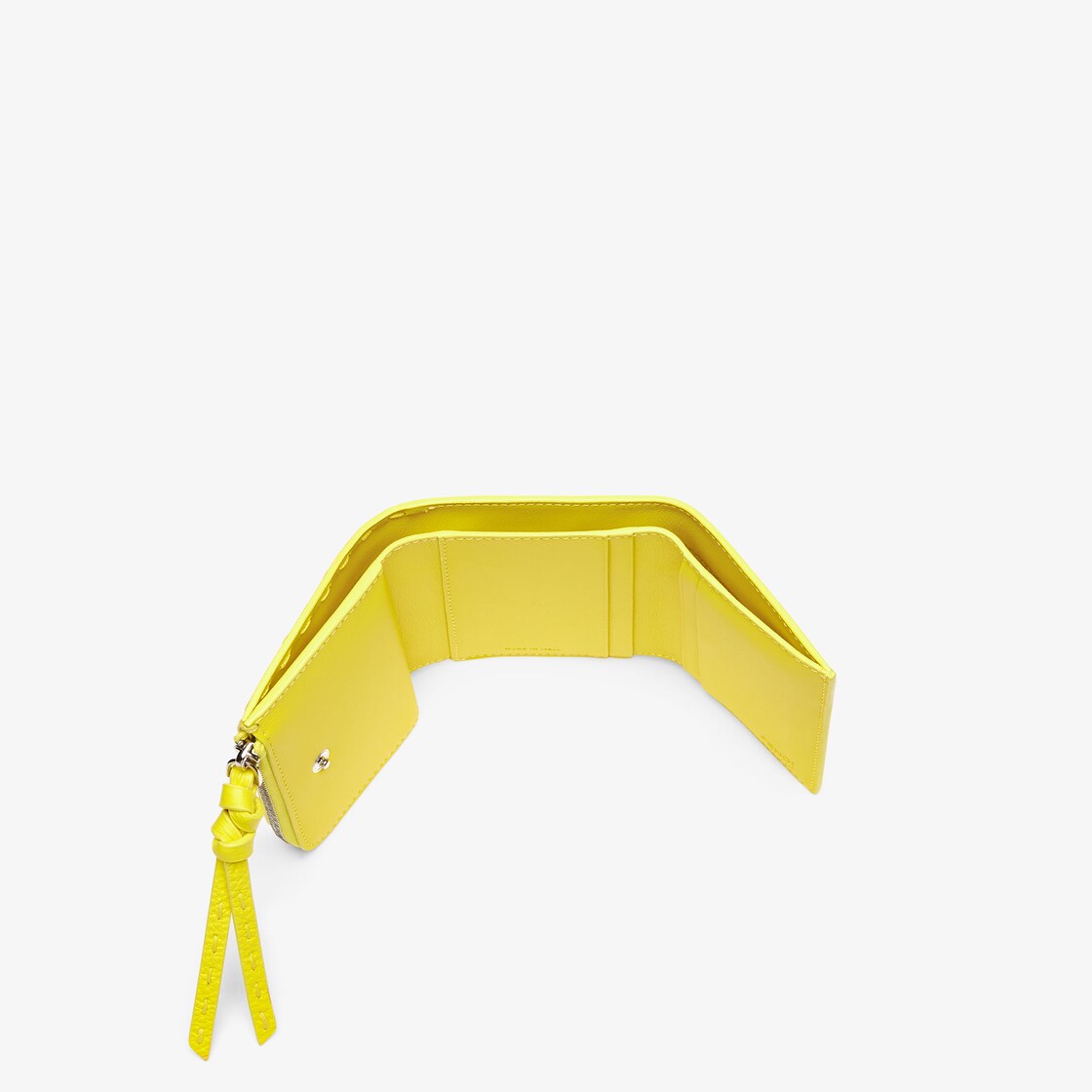 Peekaboo Micro Trifold Cuoio Romano leather Yellow - Image 4/4