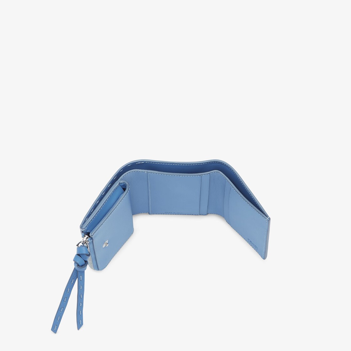 ピーカブー マイクロ 三つ折り財布 セレリア ライトブルー | Fendi ピーカブー マイクロ 三つ折り財布 セレリア ライトブルー | Fendi