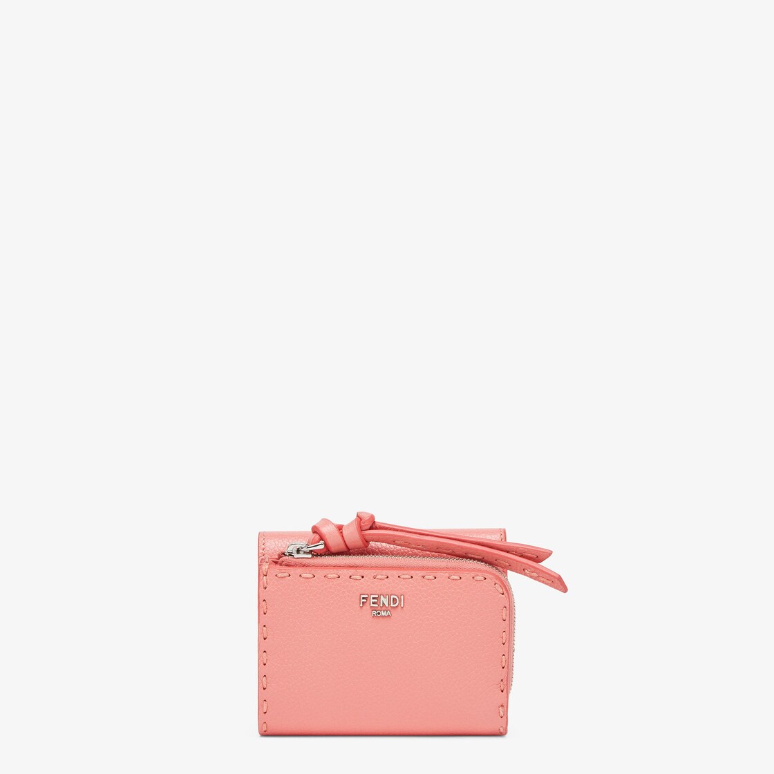 Peekaboo Micro Trifold Pink Selleria wallet Fendi