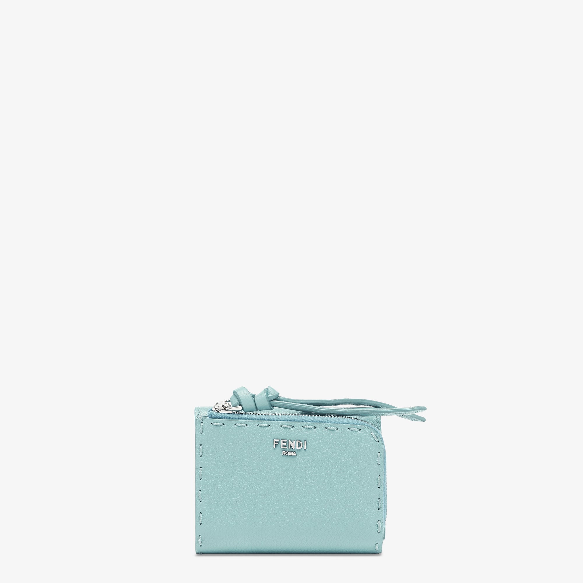 ピーカブー マイクロ 三つ折り財布 セレリア ライトブルー | Fendi ピーカブー マイクロ 三つ折り財布 セレリア ライトブルー | Fendi