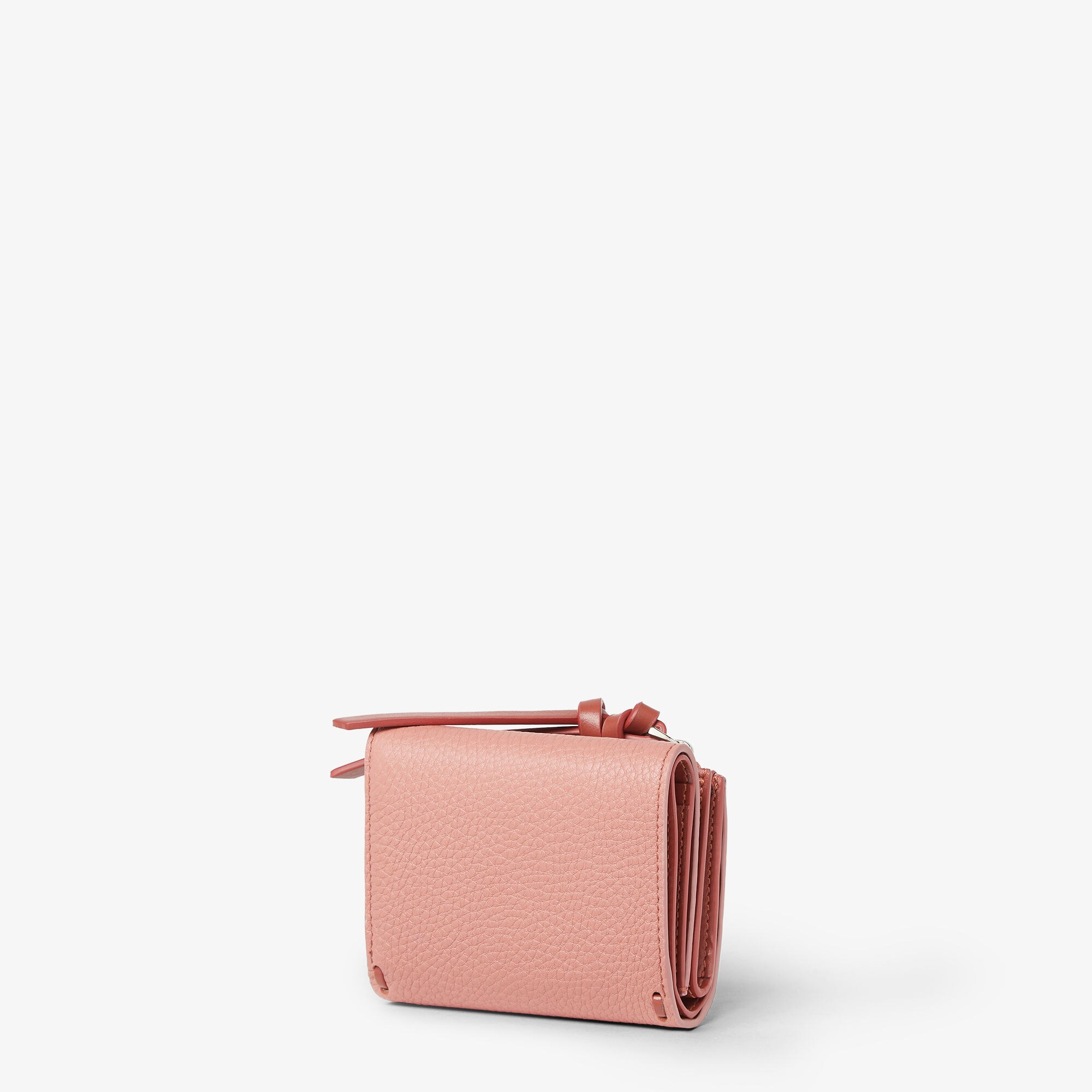 ピーカブー マイクロ 三つ折り財布 カーフレザー ピンク | Fendi
