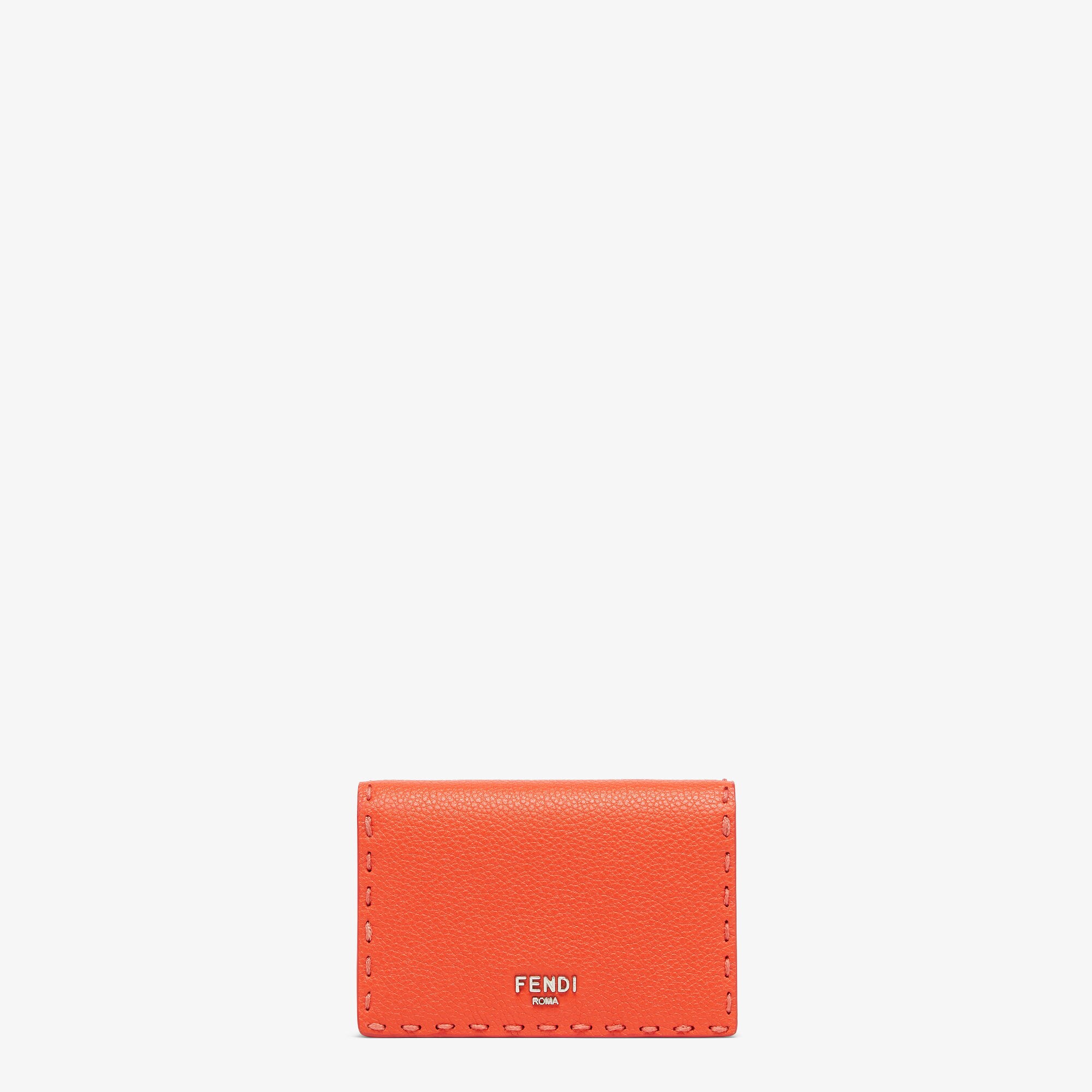 ピーカブー カードケース - レッドセレリア カードケース | Fendi