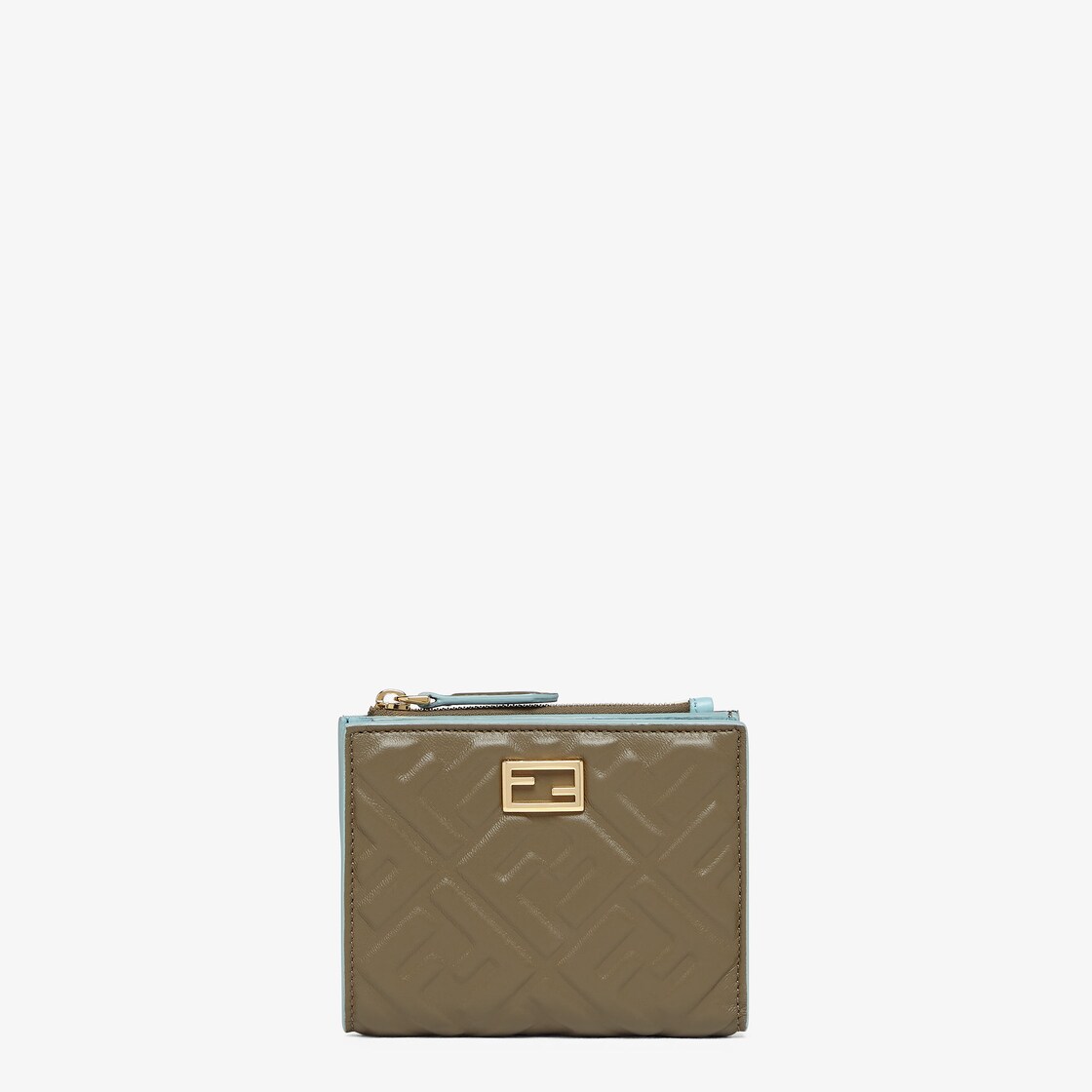 スリムバゲット 財布 スモール レザー グリーン | Fendi スリムバゲット 財布 スモール レザー グリーン | Fendi
