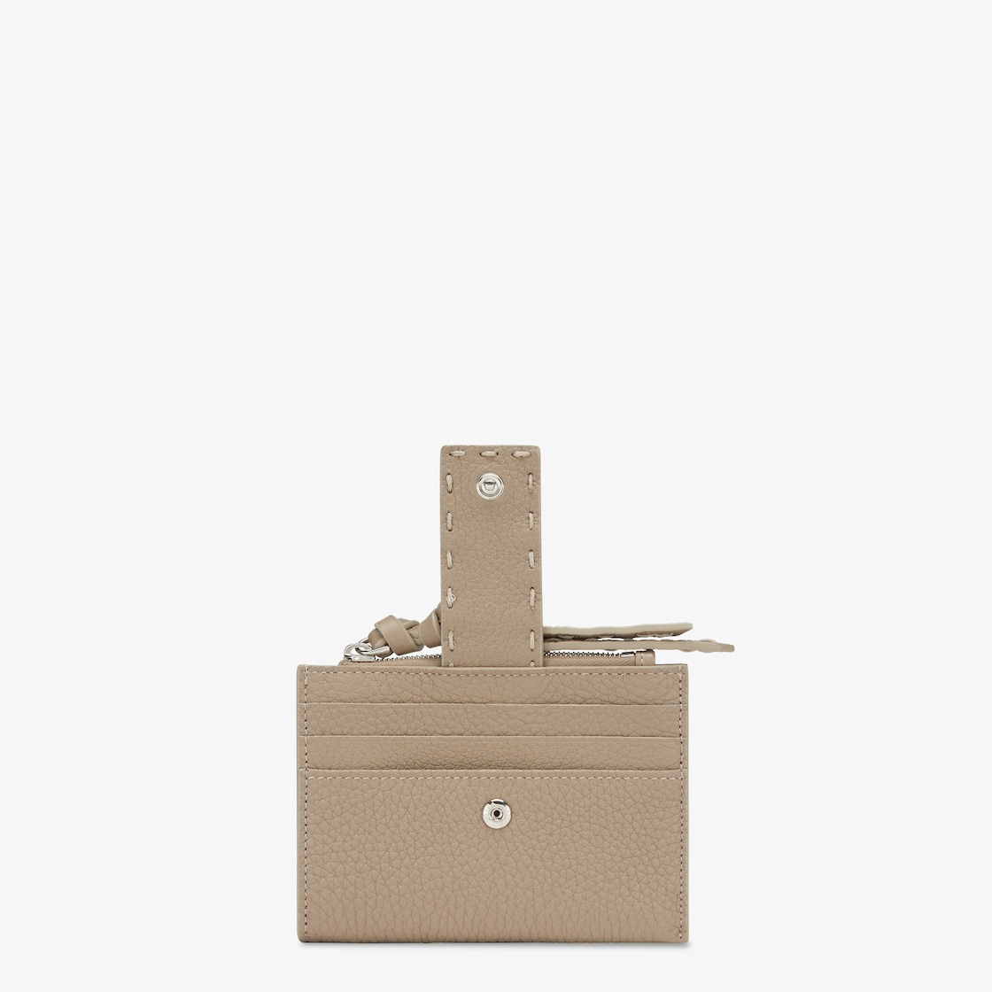 ピーカブー ジップカードケース カーフレザー グレー | Fendi ピーカブー ジップカードケース カーフレザー グレー | Fendi