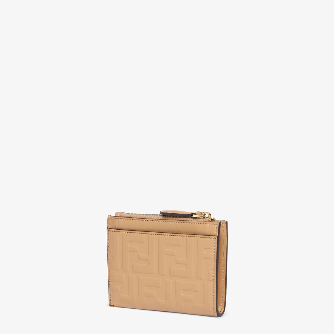 FFダイヤモンド ジップカードケース レザー ブラウン | Fendi FFダイヤモンド ジップカードケース レザー ブラウン | Fendi