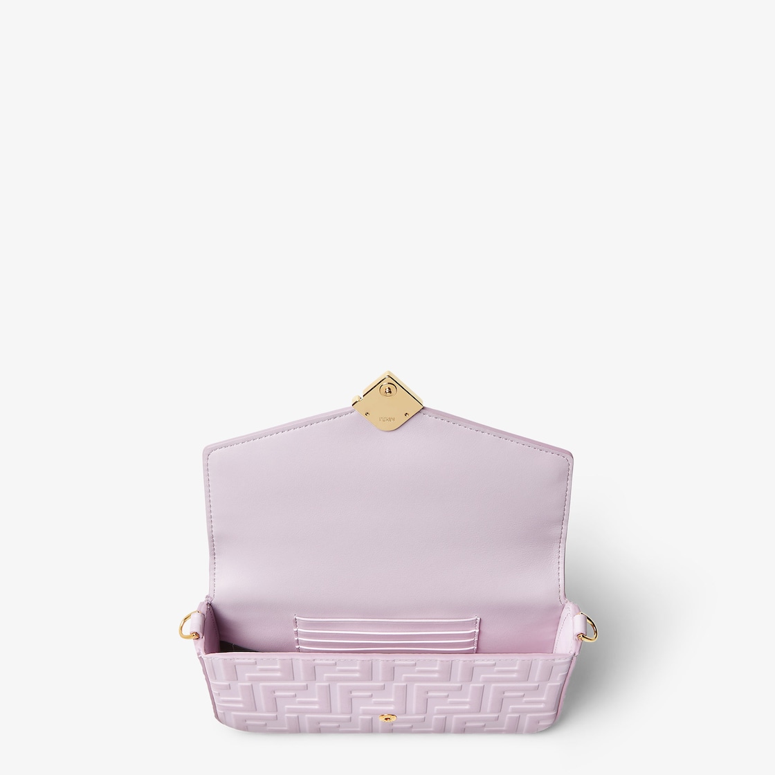 FF Diamonds Wallet On Chain Leather Purple - Image 4/4