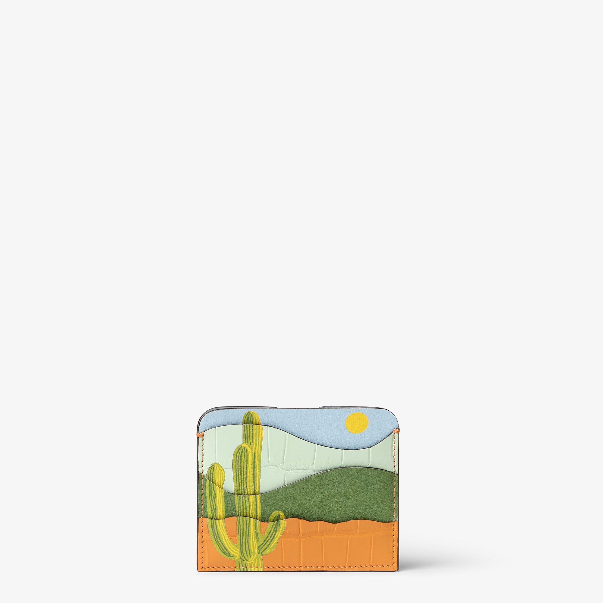FENDI ケース　カードケース Fendi ポストカード カードケース プレシャスレザー マルチカラー | Fendi