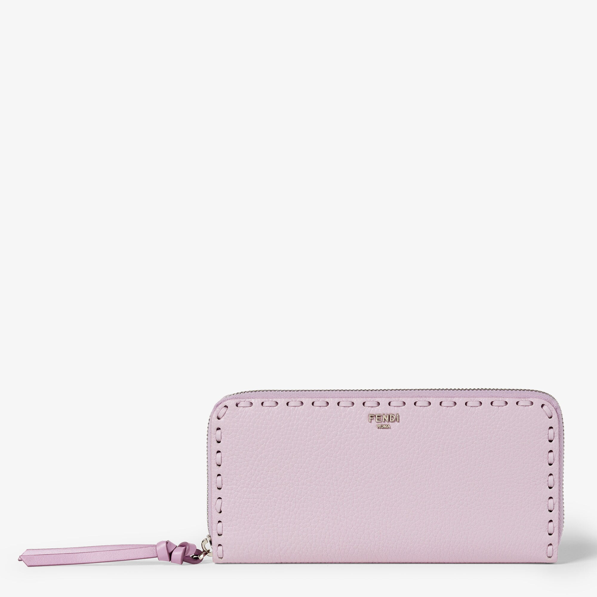 セレリア ジップアラウンド財布 ラージ カーフレザー パープル | Fendi