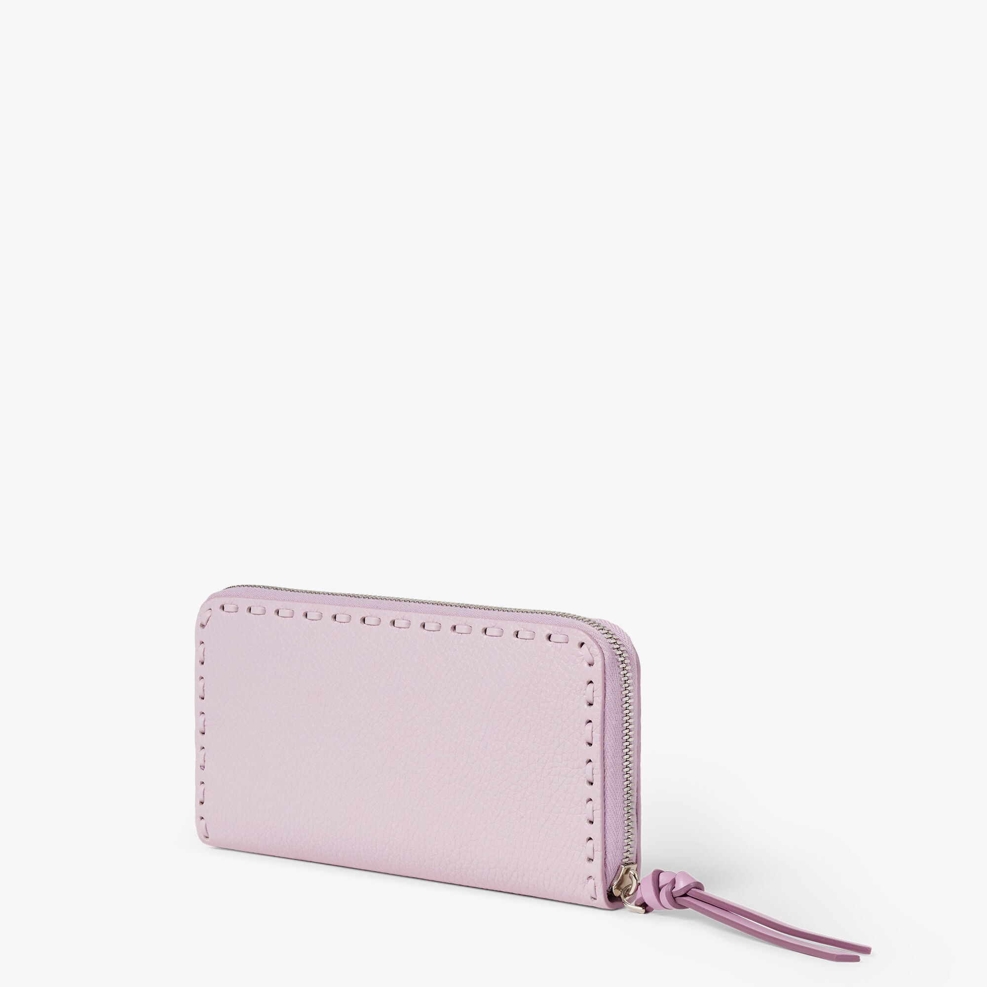 Selleria Zip Around Large - Purple | FENDI US