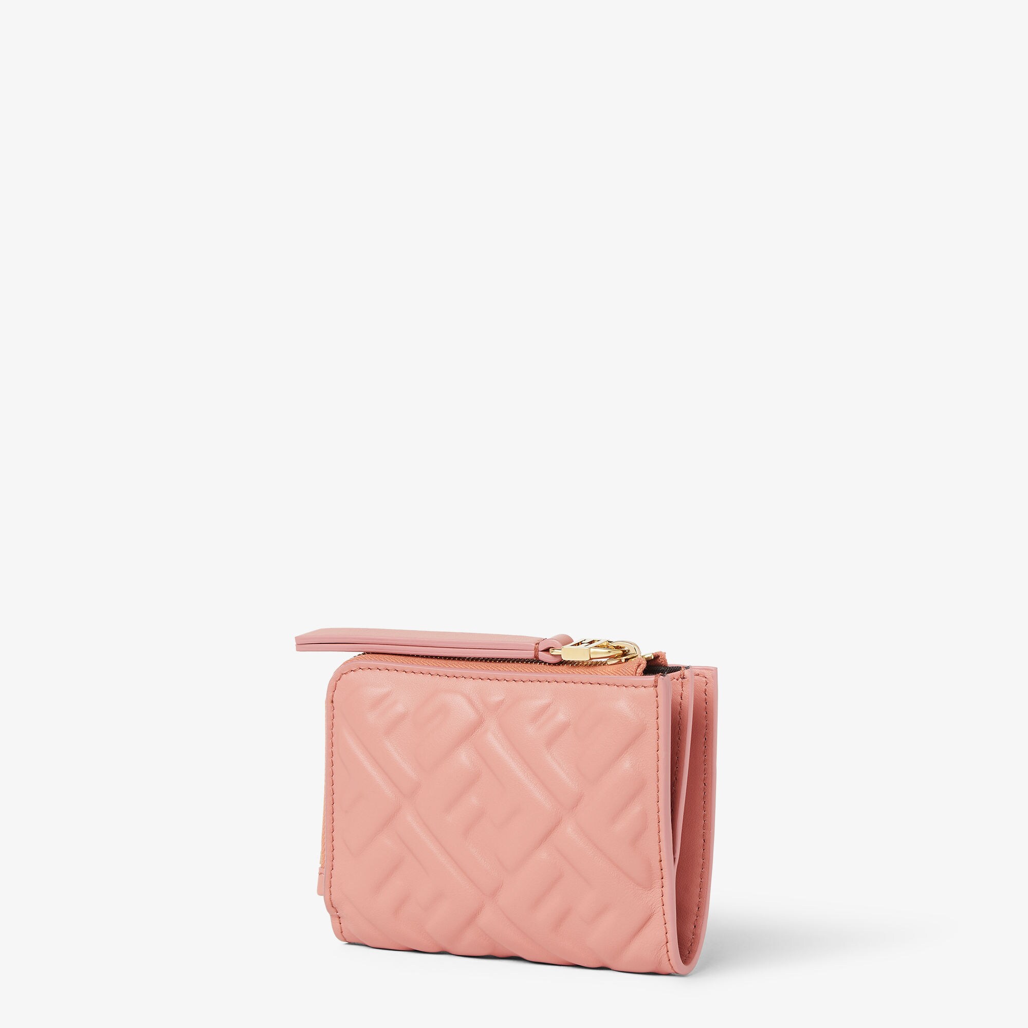 折りたたみ財布 FENDI Wallets Women Leather Pink/Ballet Flats Slim Baguette wallet Leather Pink | Fendi