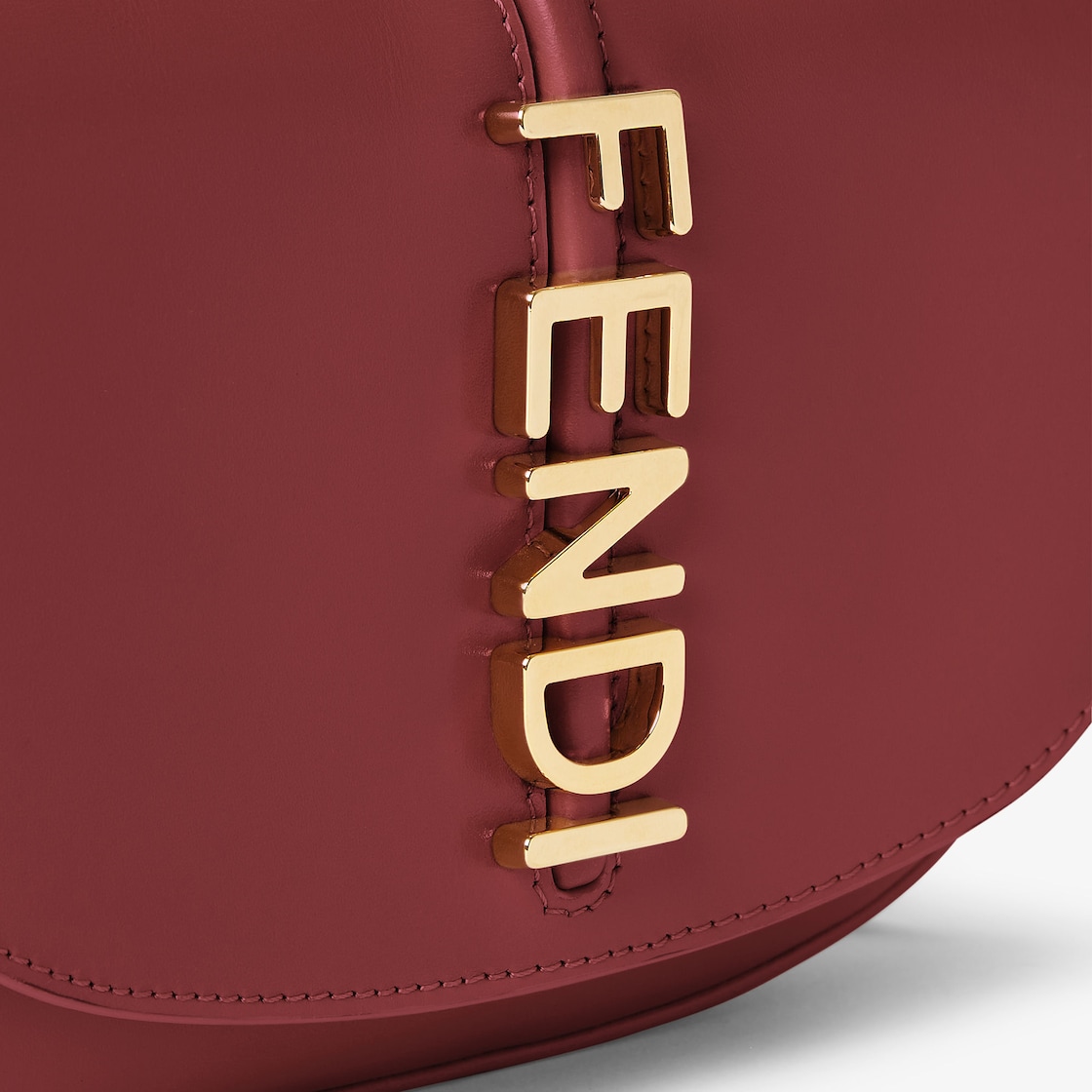Fendigraphy Wallet on Chain Leather Red - Image 6/6