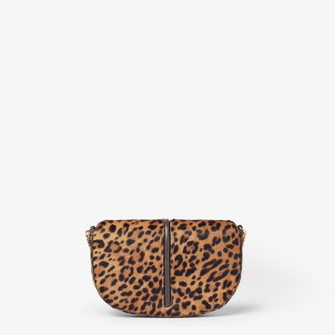 Fendigraphy Wallet On Chain Leather Brown - Image 4/6