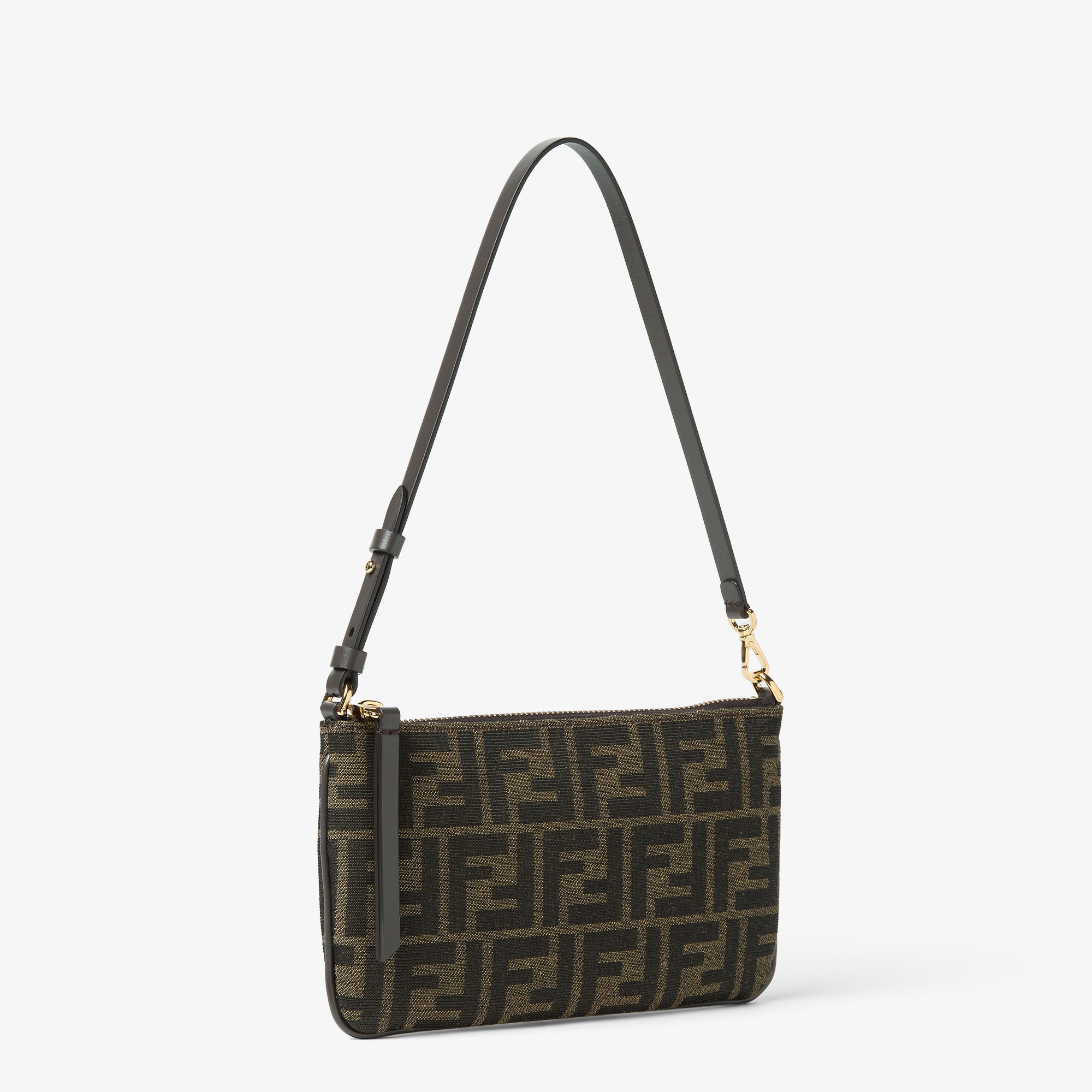 Flat Baguette Pouch - Brown | FENDI US