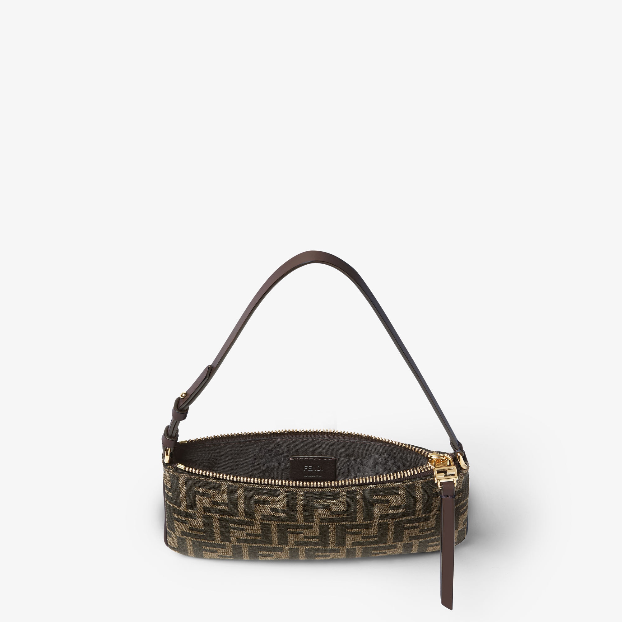 Flat Baguette Pouch - Brown | FENDI US