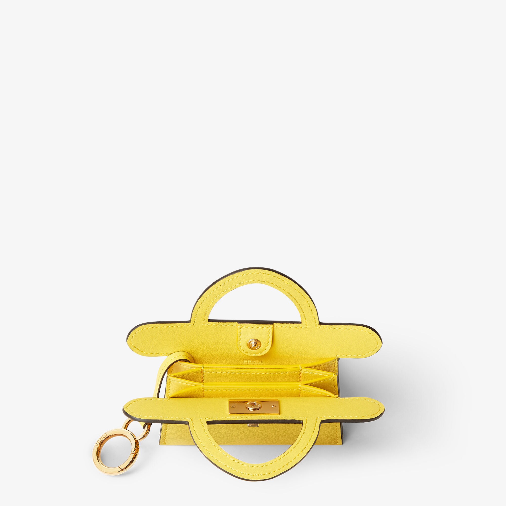 フェンディ ウェイ カードケース レザー イエロー | Fendi