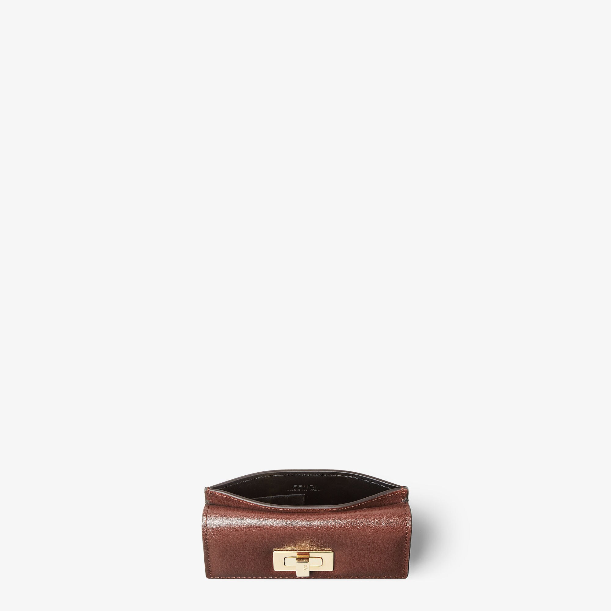 Fendi Way Card Case With Pocket Leather Multicolor | Fendi