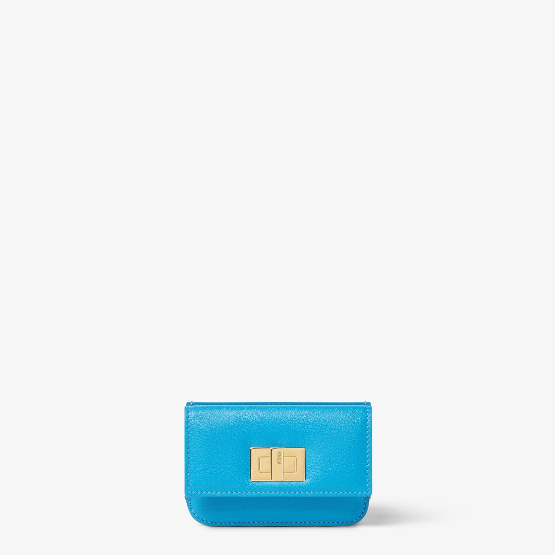 حاملة بطاقات Fendi Way مع جيب