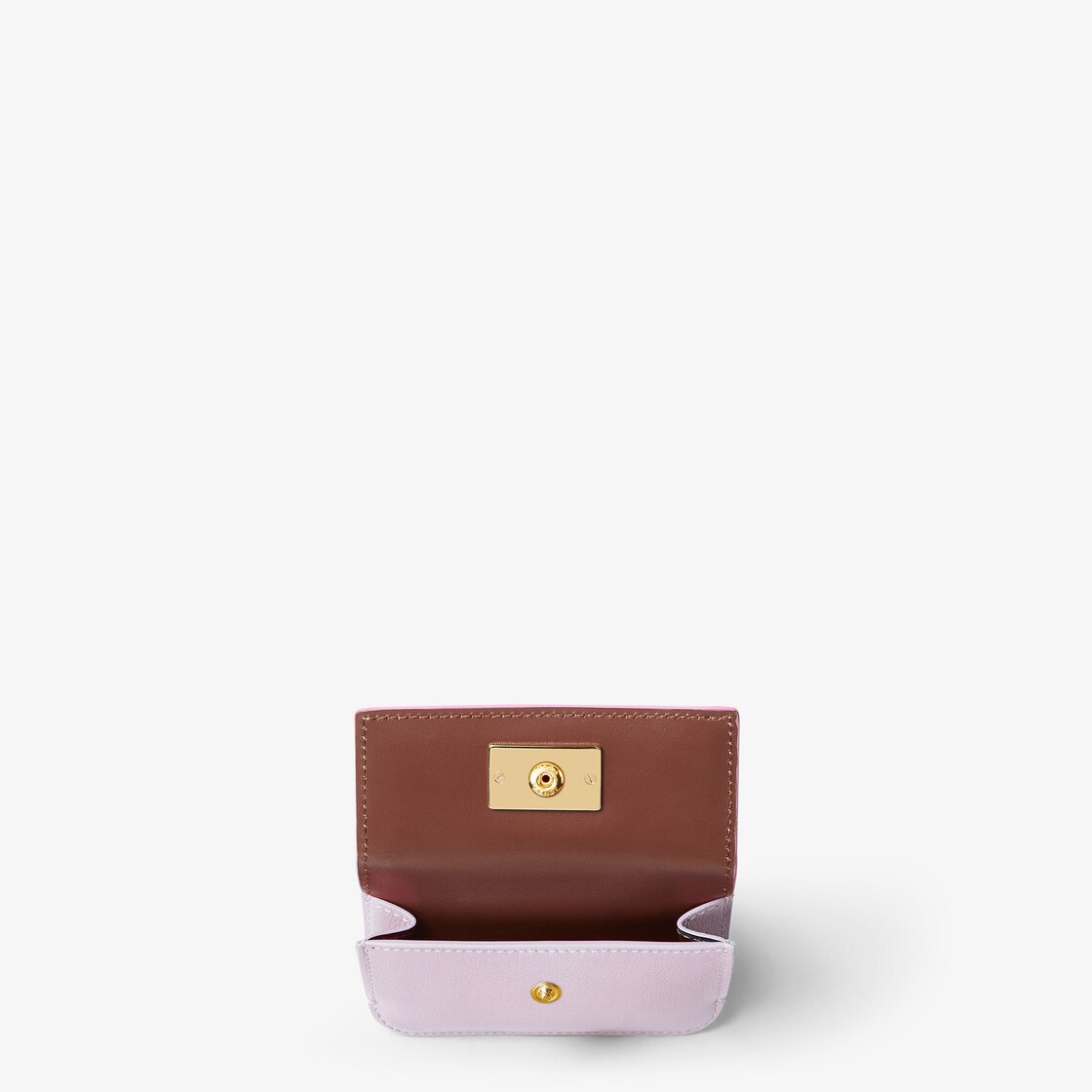 حاملة بطاقات Fendi Way مع جيب