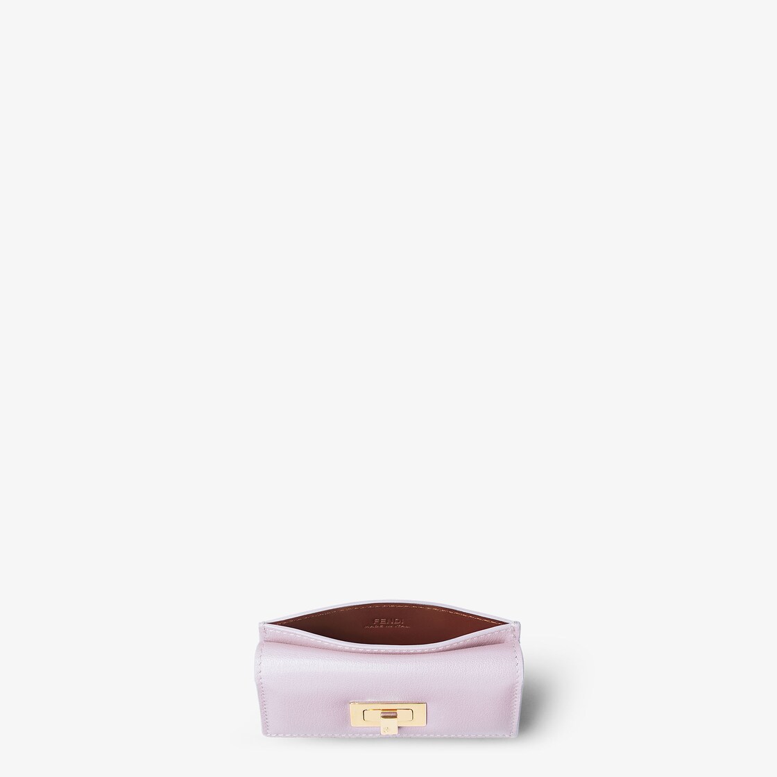 حاملة بطاقات Fendi Way مع جيب