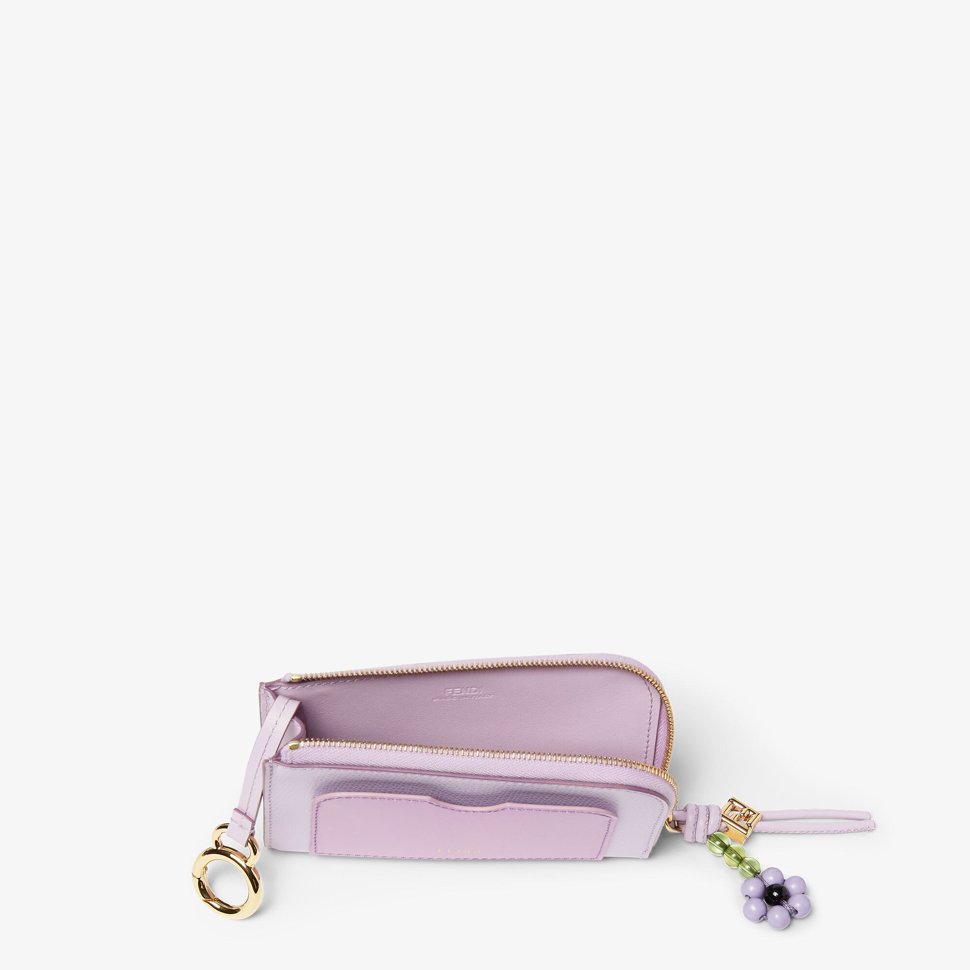FFダイヤモンド カードケース スリム クラッチ - パープル | FENDI JP