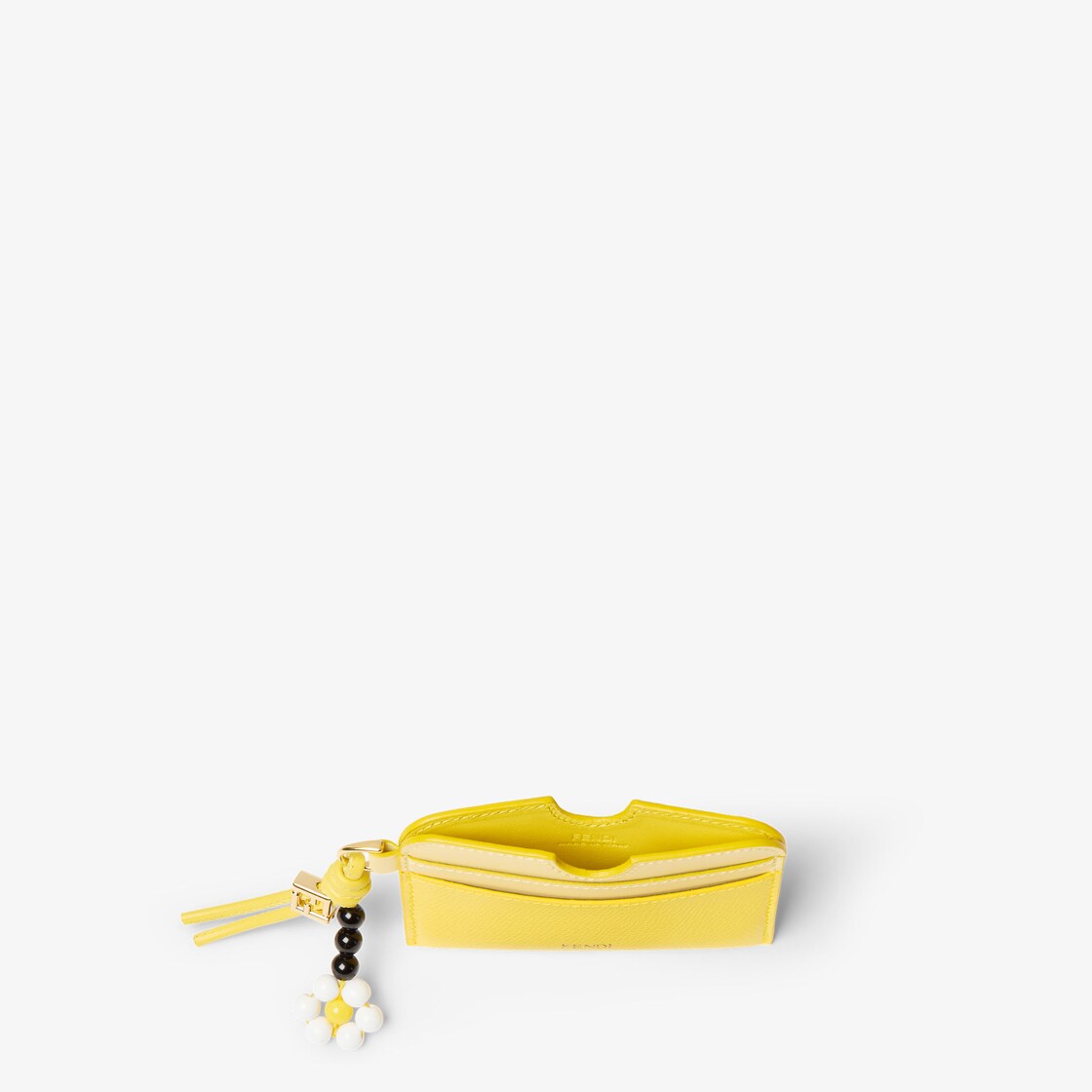 FF Diamonds Card Case Leather Yellow - Image 2/3